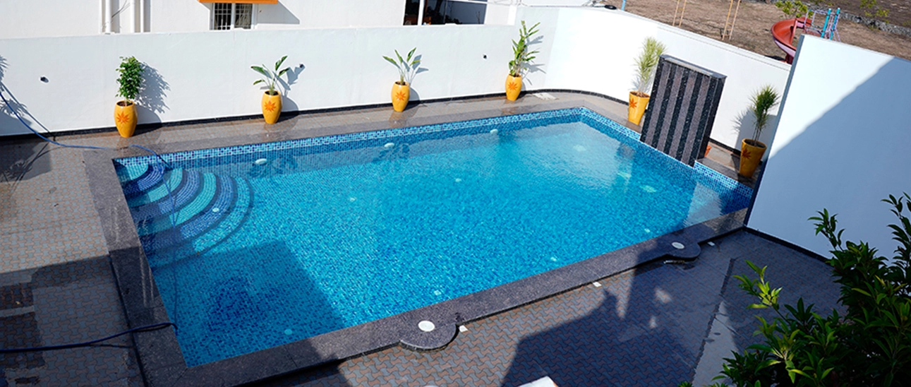 private pool villa in ecr